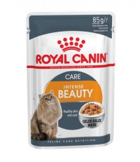 Royal Canin Intense Beauty консервы для кошек для здоровья кожи и шерсти в желе 85 гр. 